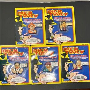 Dick Tracy Clip-On Magnet Set
